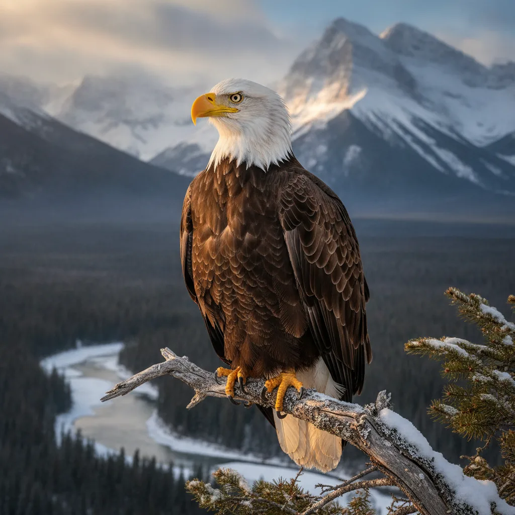 Bald Eagle — full-body wildlife portrait