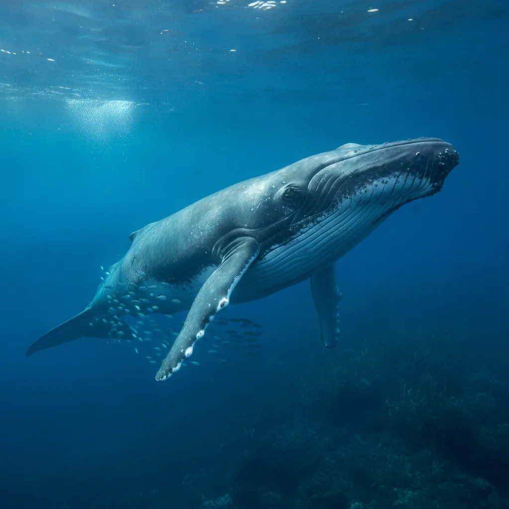 Blue Whale — full-body wildlife portrait