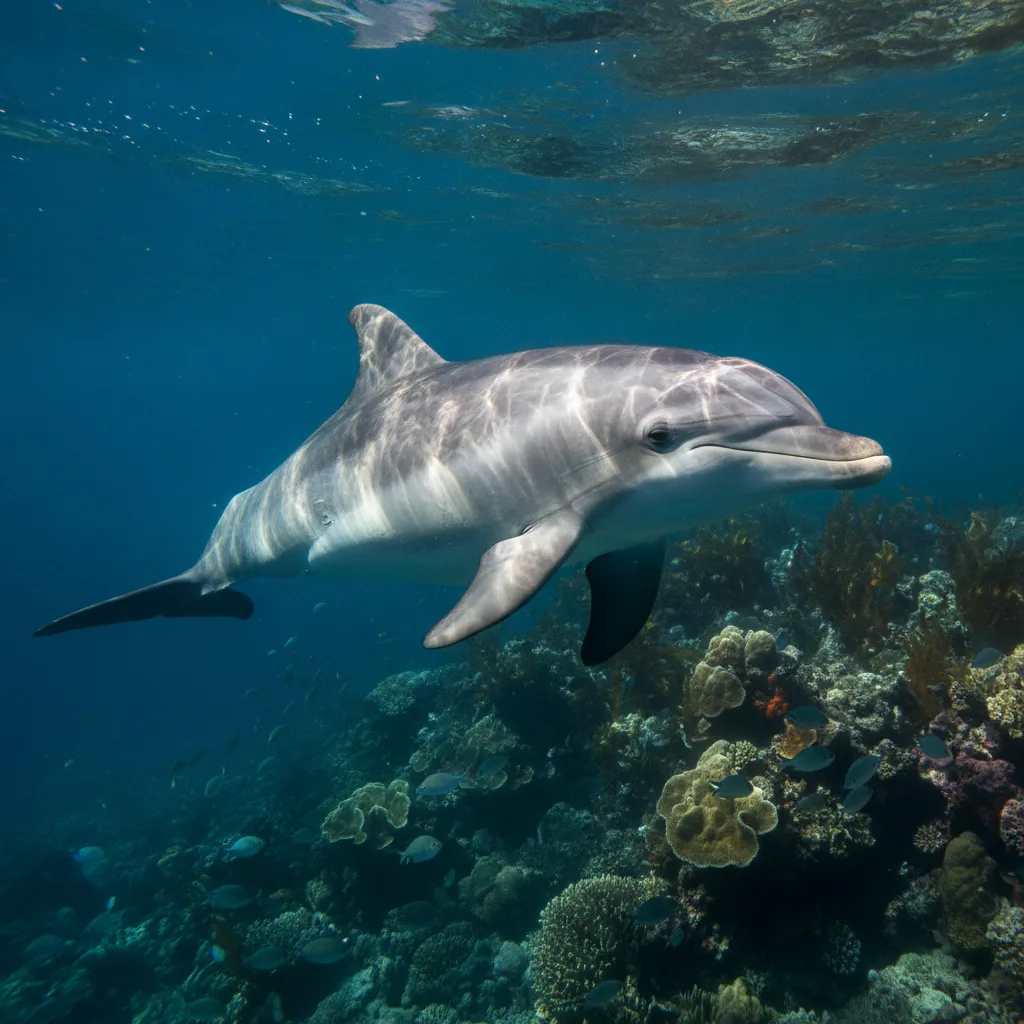 Dolphin — full-body wildlife portrait