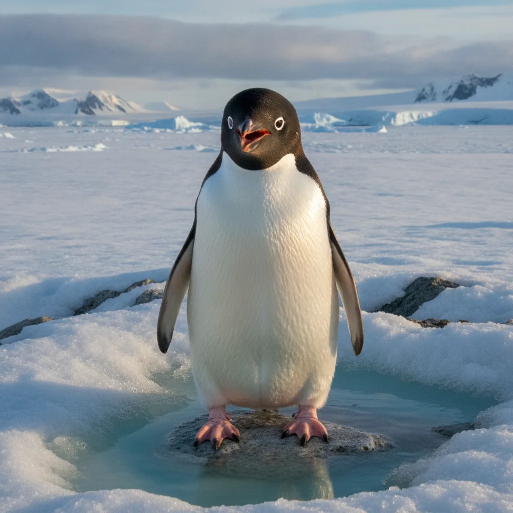 Penguin — full-body wildlife portrait